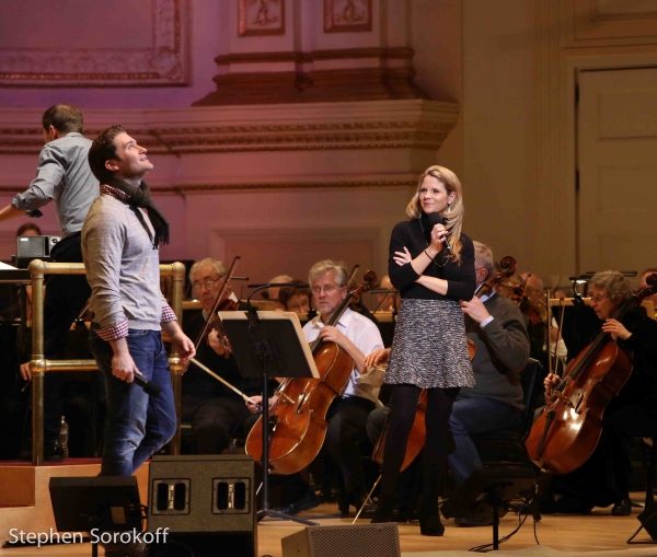 Photo Coverage: Kelli O'Hara and Matthew Morrison Rehearse for New York Pops Concert  Image