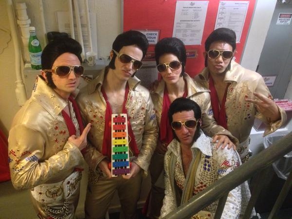Photo Flash: Saturday Intermission Pics - December 20 - FABULOUS Recreates Nativity, BILLY ELLIOT Steals MEET ME IN ST. LOUIS, and Many More! Image