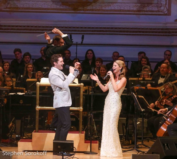 Photo Coverage: More Pics! Kelli O'Hara & Matthew Morrison and The New York Pops Holiday Concert Image