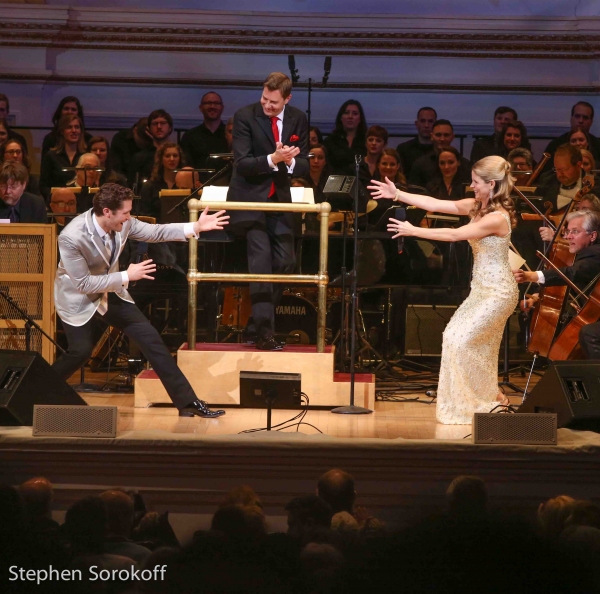 Photo Coverage: More Pics! Kelli O'Hara & Matthew Morrison and The New York Pops Holiday Concert Image
