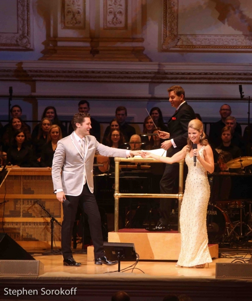 Photo Coverage: More Pics! Kelli O'Hara & Matthew Morrison and The New York Pops Holiday Concert Image