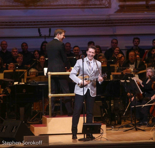 Photo Coverage: More Pics! Kelli O'Hara & Matthew Morrison and The New York Pops Holiday Concert Image