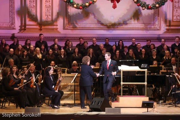 Photo Coverage: More Pics! Kelli O'Hara & Matthew Morrison and The New York Pops Holiday Concert Image