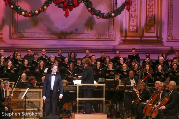Photo Coverage: More Pics! Kelli O'Hara & Matthew Morrison and The New York Pops Holiday Concert Image