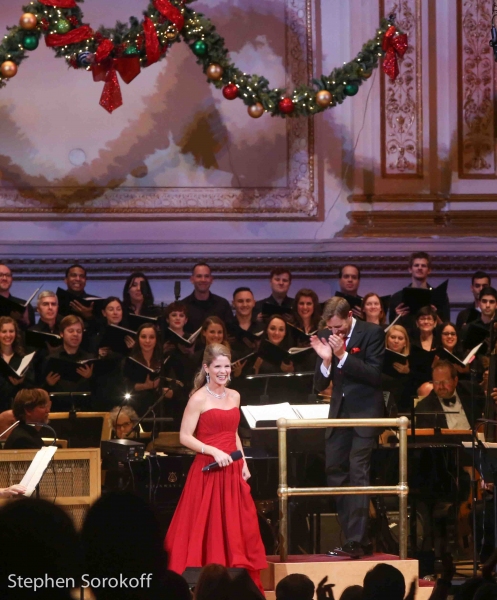 Photo Coverage: More Pics! Kelli O'Hara & Matthew Morrison and The New York Pops Holiday Concert Image