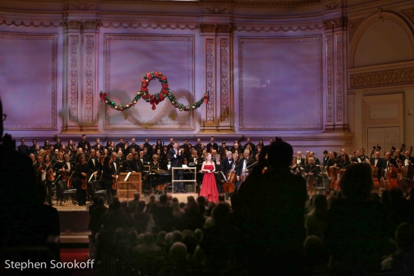 Photo Coverage: More Pics! Kelli O'Hara & Matthew Morrison and The New York Pops Holiday Concert Image