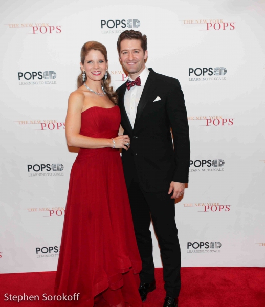 Photo Coverage: More Pics! Kelli O'Hara & Matthew Morrison and The New York Pops Holiday Concert Image