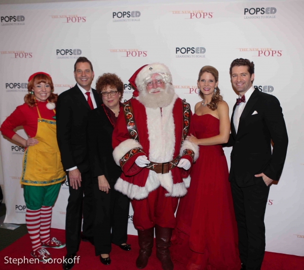 Photo Coverage: More Pics! Kelli O'Hara & Matthew Morrison and The New York Pops Holiday Concert Image