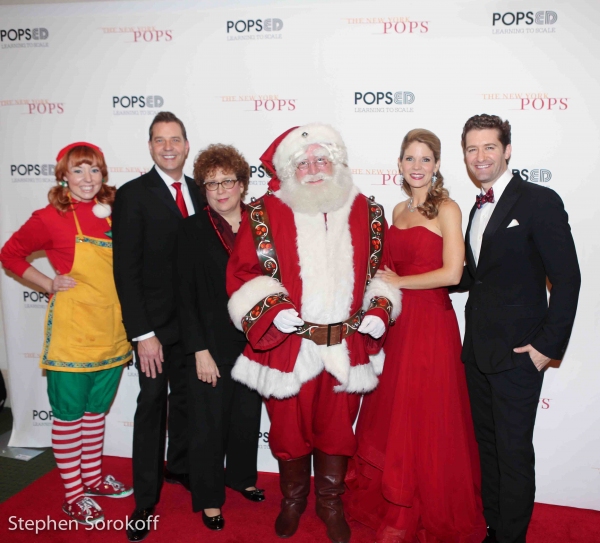 Photo Coverage: More Pics! Kelli O'Hara & Matthew Morrison and The New York Pops Holiday Concert Image