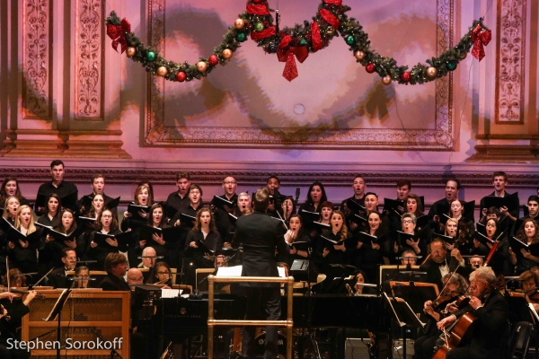 Photo Coverage: More Pics! Kelli O'Hara & Matthew Morrison and The New York Pops Holiday Concert Image