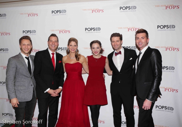 Photo Coverage: More Pics! Kelli O'Hara & Matthew Morrison and The New York Pops Holiday Concert Image