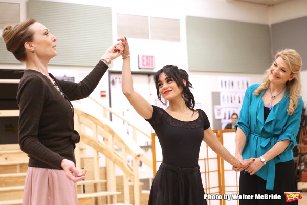 Photo Coverage: In the Rehearsal Room with Vanessa Hudgens and the Company of GIGI- Performance Preview! Image