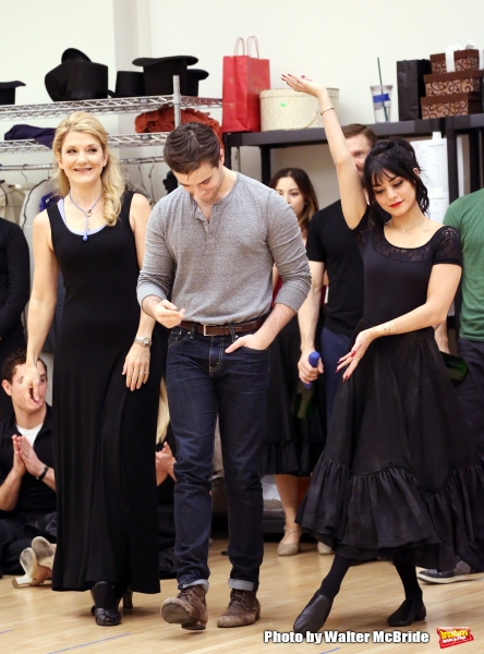 Photo Coverage: In the Rehearsal Room with Vanessa Hudgens and the Company of GIGI- Performance Preview! Image