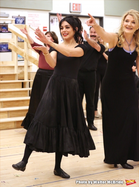 Photo Coverage: In the Rehearsal Room with Vanessa Hudgens and the Company of GIGI- Performance Preview! Image