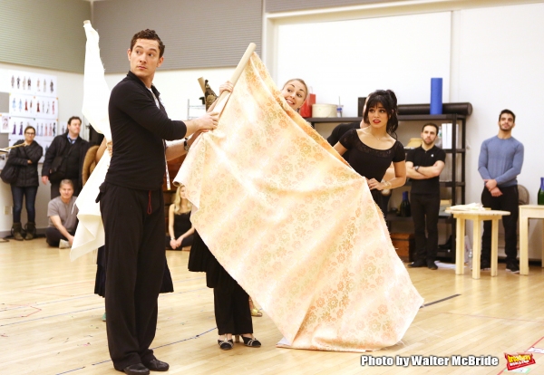 Photo Coverage: In the Rehearsal Room with Vanessa Hudgens and the Company of GIGI- Performance Preview! Image