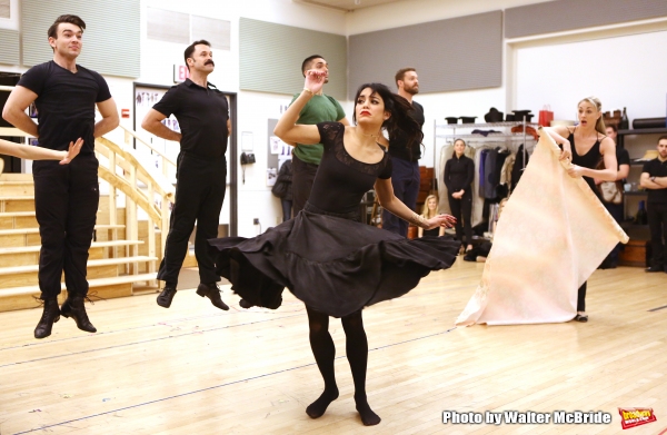 Photo Coverage: In the Rehearsal Room with Vanessa Hudgens and the Company of GIGI- Performance Preview! Image