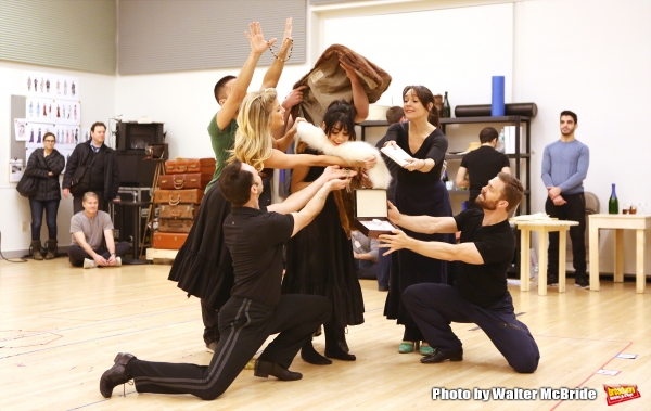 Photo Coverage: In the Rehearsal Room with Vanessa Hudgens and the Company of GIGI- Performance Preview! Image