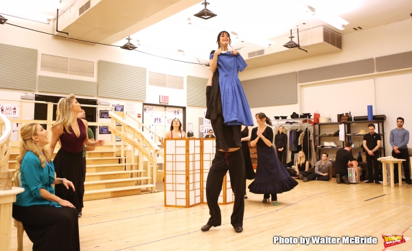 Photo Coverage: In the Rehearsal Room with Vanessa Hudgens and the Company of GIGI- Performance Preview! Image