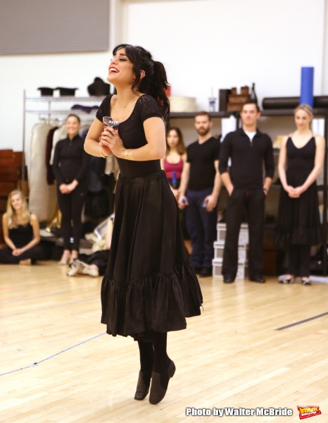 Photo Coverage: In the Rehearsal Room with Vanessa Hudgens and the Company of GIGI- Performance Preview! Image