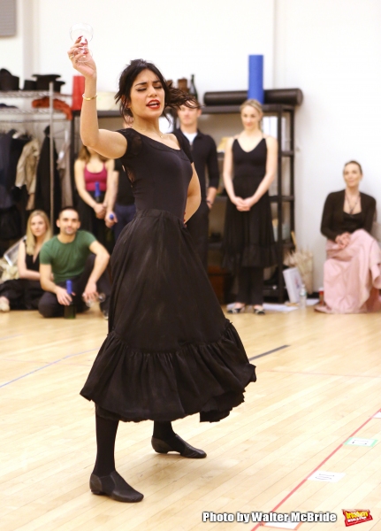 Photo Coverage: In the Rehearsal Room with Vanessa Hudgens and the Company of GIGI- Performance Preview! Image