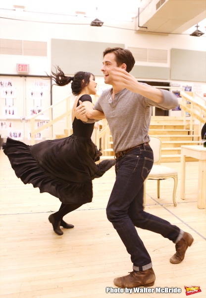 Photo Coverage: In the Rehearsal Room with Vanessa Hudgens and the Company of GIGI- Performance Preview! Image