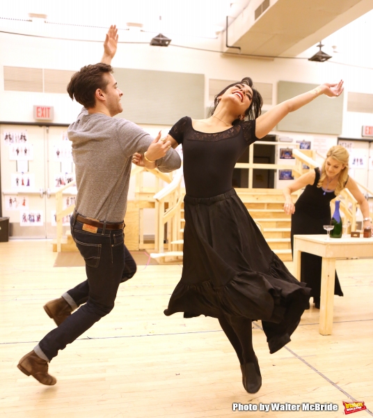 Photo Coverage: In the Rehearsal Room with Vanessa Hudgens and the Company of GIGI- Performance Preview! Image