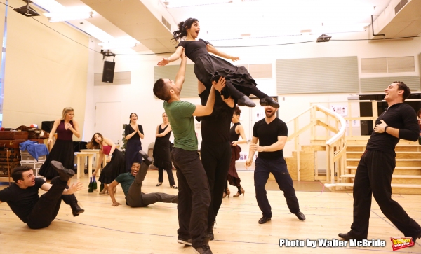 Photo Coverage: In the Rehearsal Room with Vanessa Hudgens and the Company of GIGI- Performance Preview! Image
