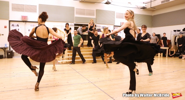 Photo Coverage: In the Rehearsal Room with Vanessa Hudgens and the Company of GIGI- Performance Preview! Image