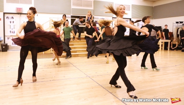 Photo Coverage: In the Rehearsal Room with Vanessa Hudgens and the Company of GIGI- Performance Preview! Image