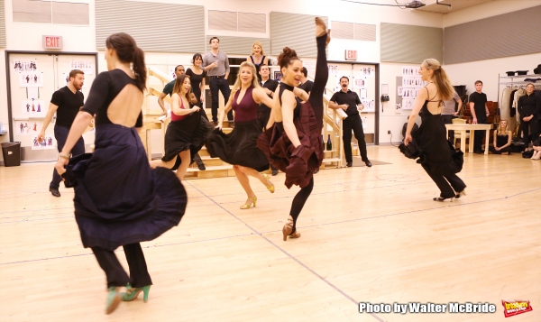 Photo Coverage: In the Rehearsal Room with Vanessa Hudgens and the Company of GIGI- Performance Preview! Image