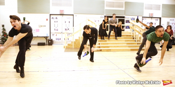 Photo Coverage: In the Rehearsal Room with Vanessa Hudgens and the Company of GIGI- Performance Preview! Image