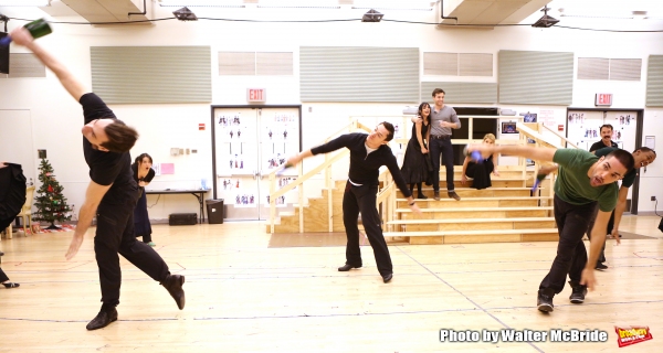Photo Coverage: In the Rehearsal Room with Vanessa Hudgens and the Company of GIGI- Performance Preview! Image