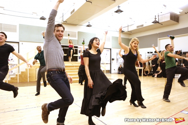 Photo Coverage: In the Rehearsal Room with Vanessa Hudgens and the Company of GIGI- Performance Preview! Image