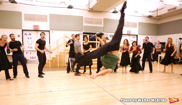 Photo Coverage: In the Rehearsal Room with Vanessa Hudgens and the Company of GIGI- Performance Preview! Image