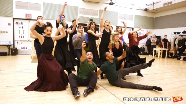 Photo Coverage: In the Rehearsal Room with Vanessa Hudgens and the Company of GIGI- Performance Preview! Image