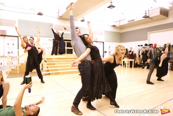 Photo Coverage: In the Rehearsal Room with Vanessa Hudgens and the Company of GIGI- Performance Preview! Image
