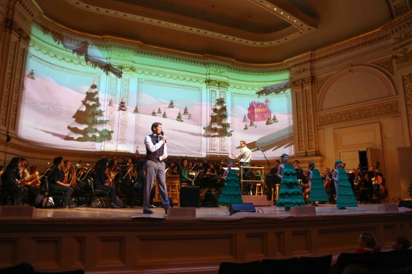 Photo Coverage: In Rehearsal for New York Pops' RUDOLPH THE RED-NOSED REINDEER Image