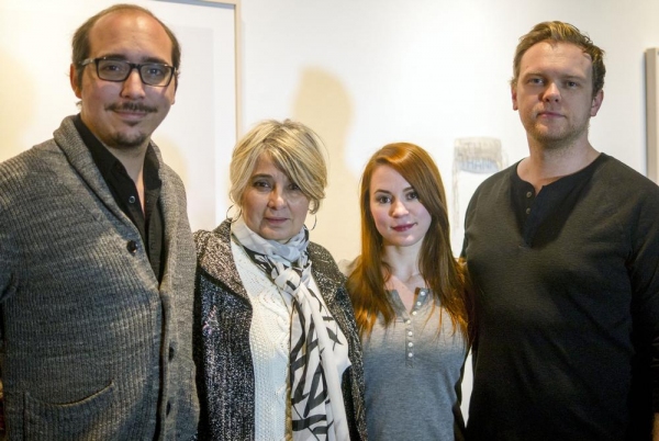 Travis Stuebing (actor), Ruth Cantrell (director), Marla Jo Kelly (actor), and Ian Fe Photo