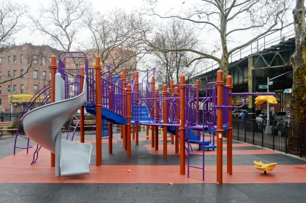 Photo Flash: NYC Parks Cuts Ribbon on Nicholas A. Brizzi Playground Reno in Borough Park  Image