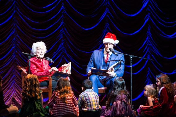 Photo Flash: JJ Watt and Barbara Bush Read 'TWAS THE NIGHT BEFORE CHRISTMAS at Radio City Christmas Spectacular Image