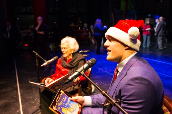 Photo Flash: JJ Watt and Barbara Bush Read 'TWAS THE NIGHT BEFORE CHRISTMAS at Radio City Christmas Spectacular Image