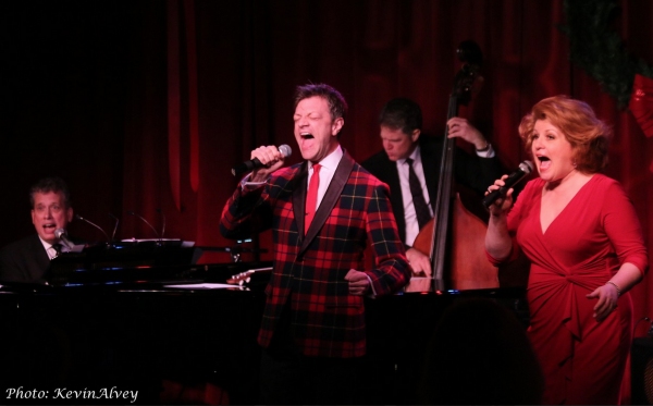 Photo Flash: First Look at Klea Blackhurst & Jim Caruso in 'A Swinging Birdland Christmas' Image