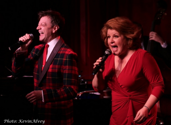 Photo Flash: First Look at Klea Blackhurst & Jim Caruso in 'A Swinging Birdland Christmas' Image