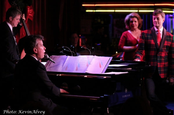 Photo Flash: First Look at Klea Blackhurst & Jim Caruso in 'A Swinging Birdland Christmas' Image