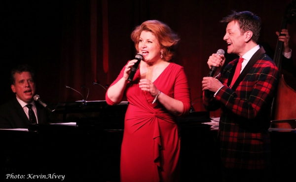 Photo Flash: First Look at Klea Blackhurst & Jim Caruso in 'A Swinging Birdland Christmas' Image