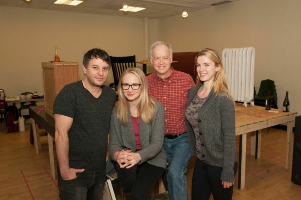 Photo Flash: In Rehearsal for Atlantic Theater Company's I'M GONNA PRAY FOR YOU SO HARD with Reed Birney & Betty Gilpin Image