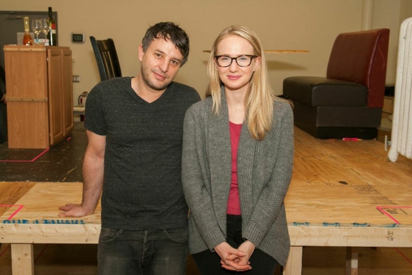 Photo Flash: In Rehearsal for Atlantic Theater Company's I'M GONNA PRAY FOR YOU SO HARD with Reed Birney & Betty Gilpin Image