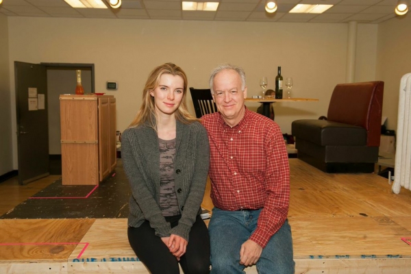 Photo Flash: In Rehearsal for Atlantic Theater Company's I'M GONNA PRAY FOR YOU SO HARD with Reed Birney & Betty Gilpin Image