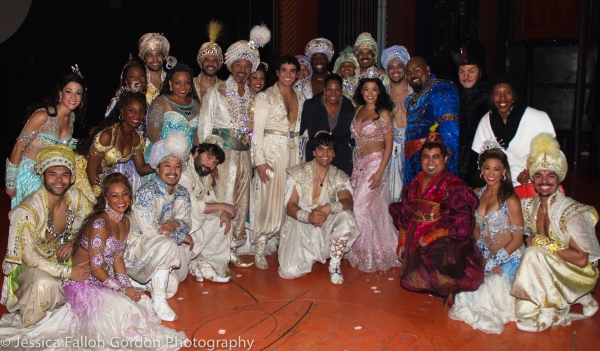 Photo Coverage: Audra McDonald Gets Her Wishes Granted Backstage at Aladdin!  Image