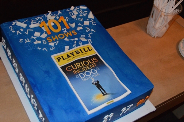 Photo Coverage: CURIOUS INCIDENT OF THE DOG IN THE NIGHT-TIME Celebrates 101 Performances on Broadway! Image